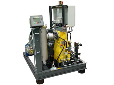 Hammelmann electric pump skid